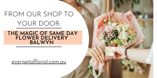 From Our Shop to Your Door: The Magic of Same Day Flower Delivery Balwyn