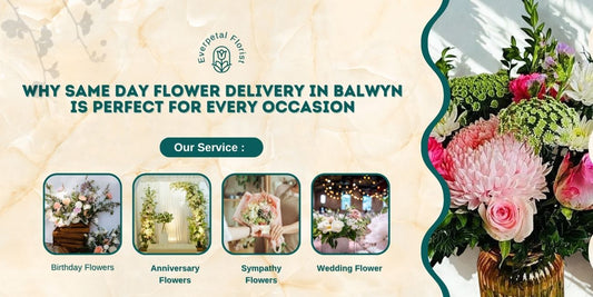 Why Same Day Flower Delivery in Balwyn Is Perfect for Every Occasion