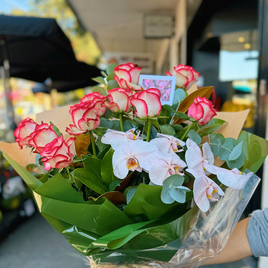 Orchid Posy
