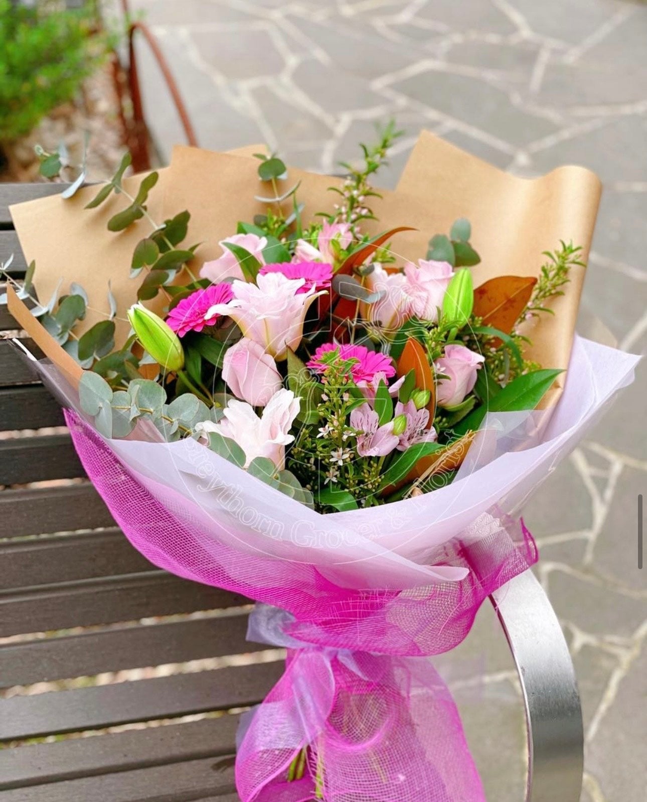 Pink Pastel Blooms Bouquet