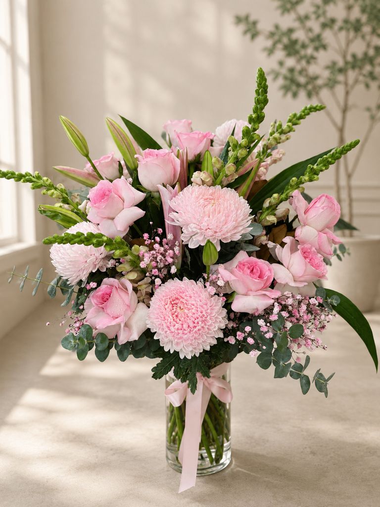 Blush Garden Elegance