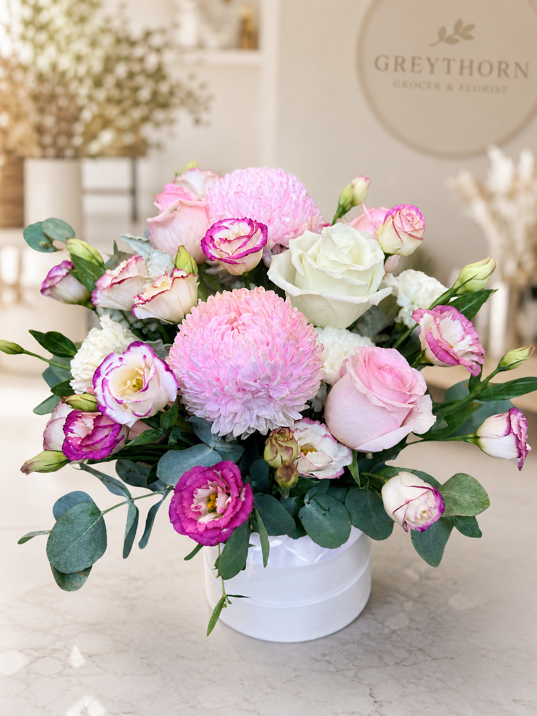 Pink Blooms Arrangement