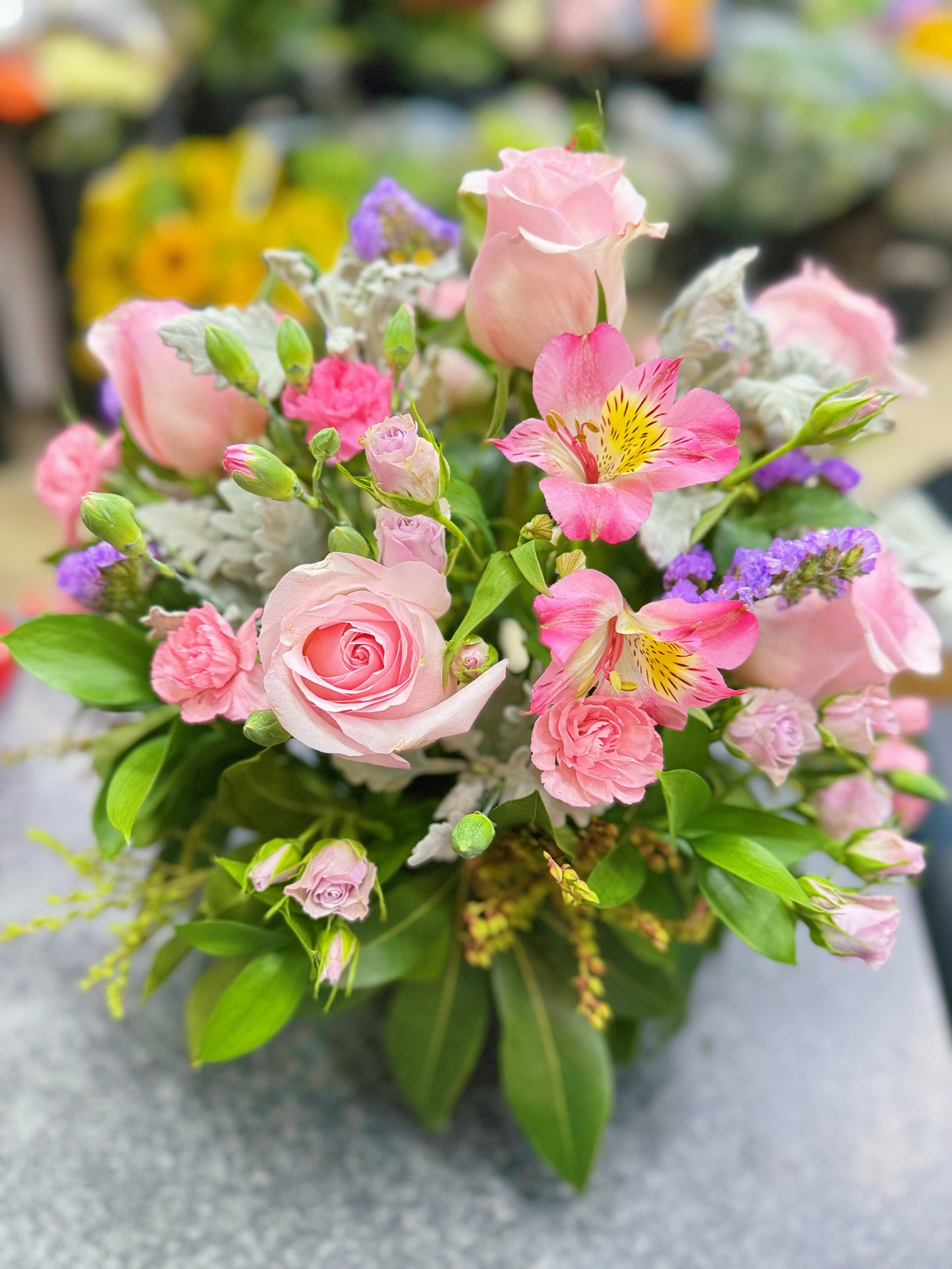 Rosy Pink Arrangement