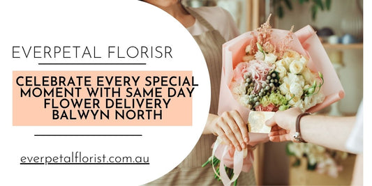 Celebrate Every Special Moment with Same Day Flower Delivery Balwyn North