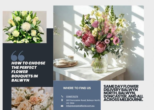 How to Choose the Perfect Flower Bouquets in Balwyn