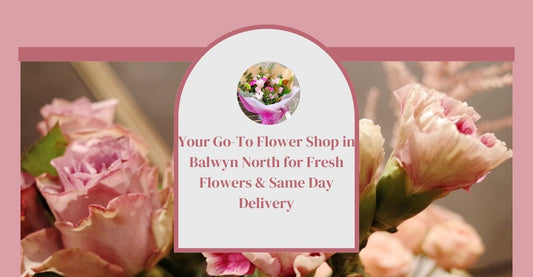 Your Go-To Flower Shop in Balwyn North for Fresh Flowers & Same Day Delivery