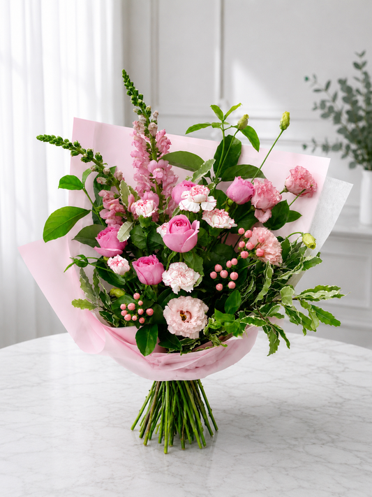 Pink Petal Serenade Bouquet
