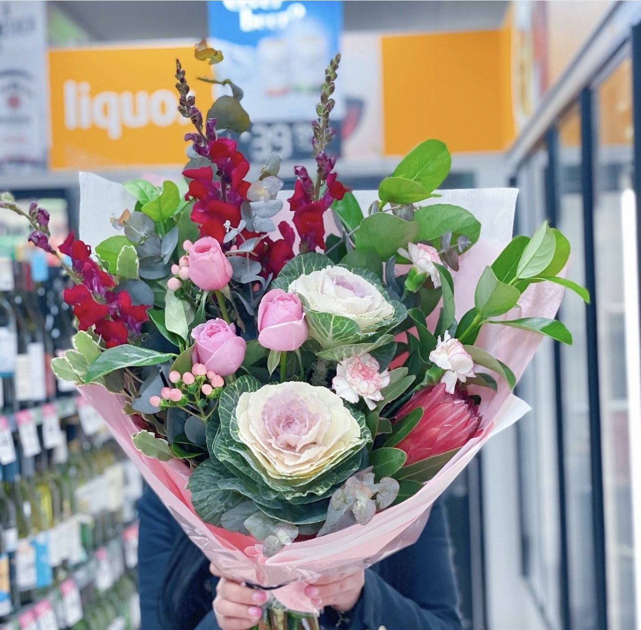 Kale Roses Posy