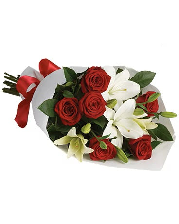 Royal Romance Rose & Lily Bouquet