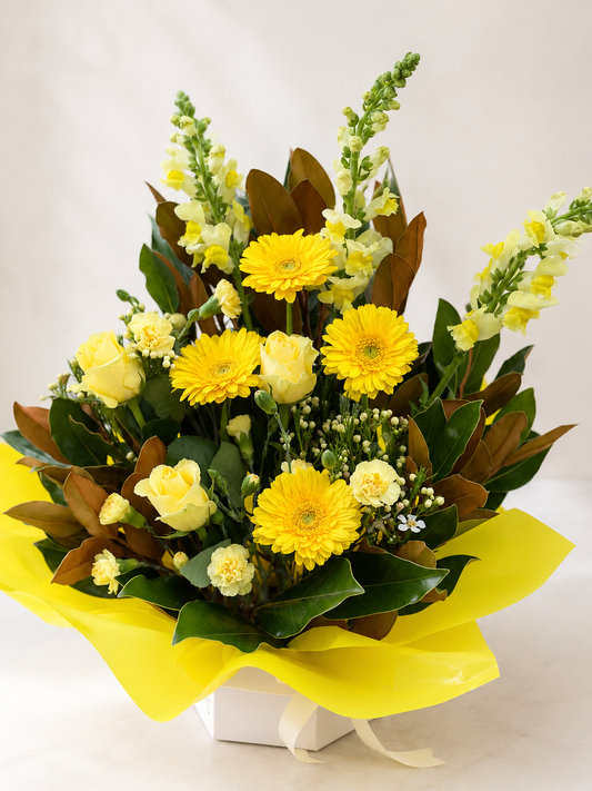 Golden Petal Delight Box