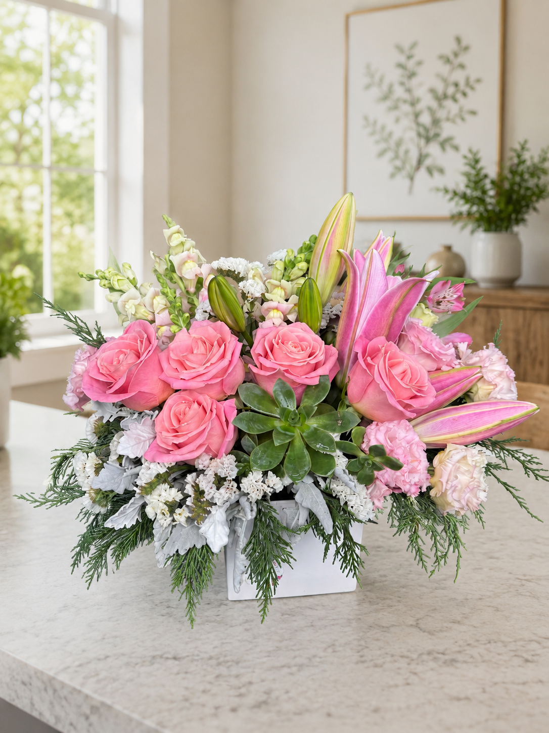 Pink Serenity Pot