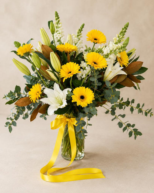 Golden Sunshine Vase