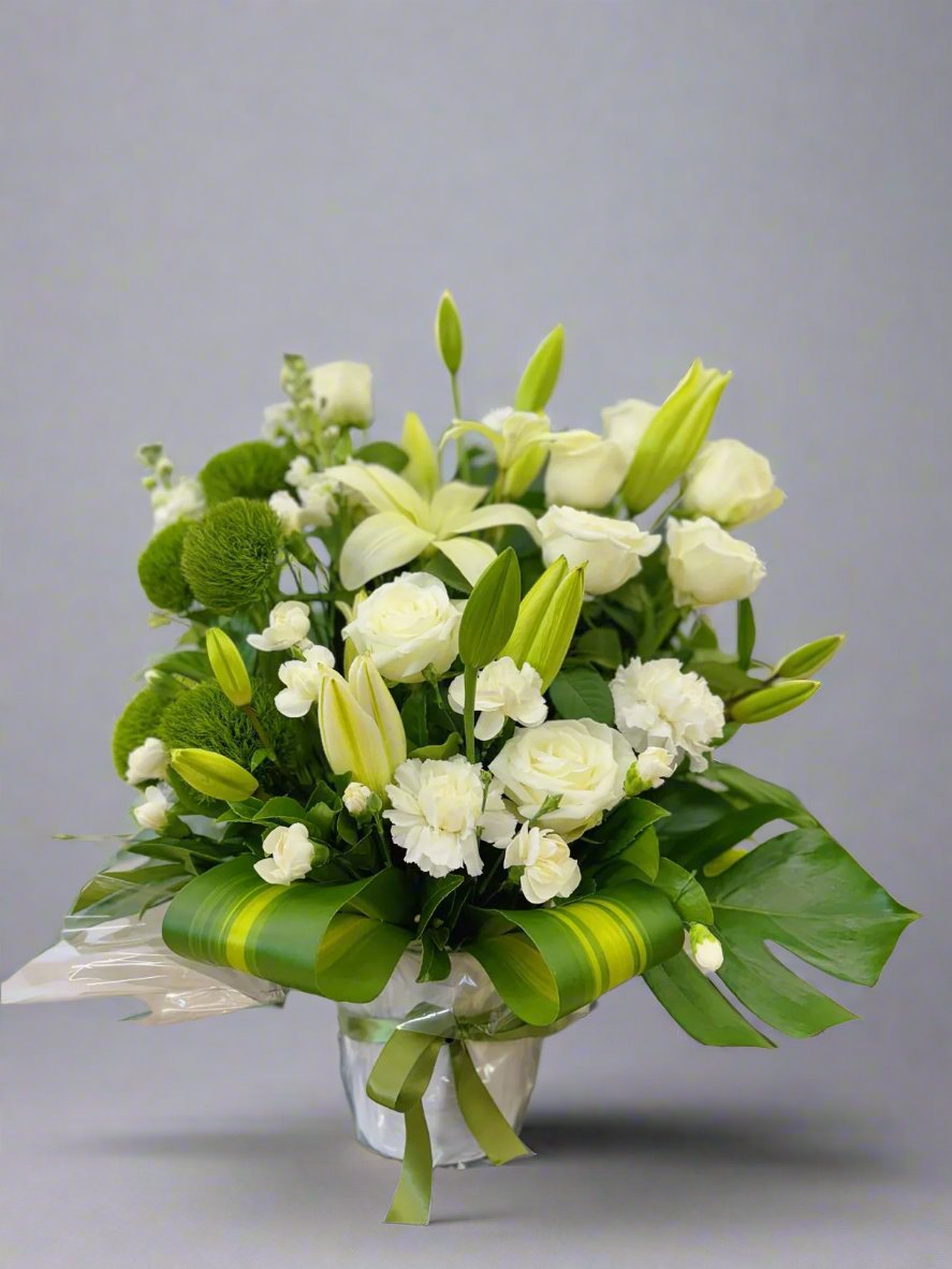 Lush White Arrangement