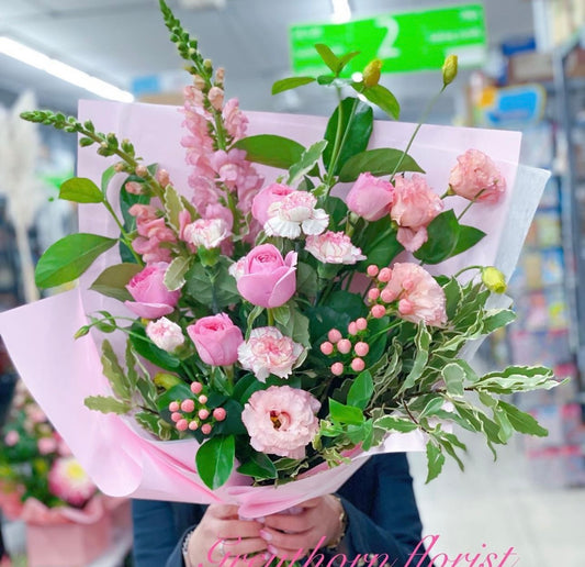 Pink Petal Serenade Bouquet