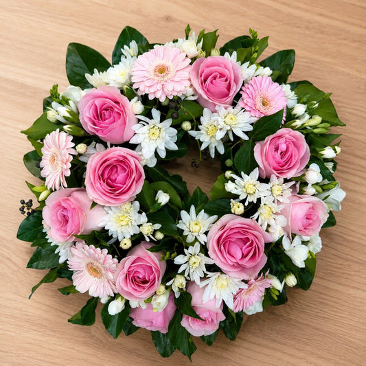 Pink Remembrance Wreath