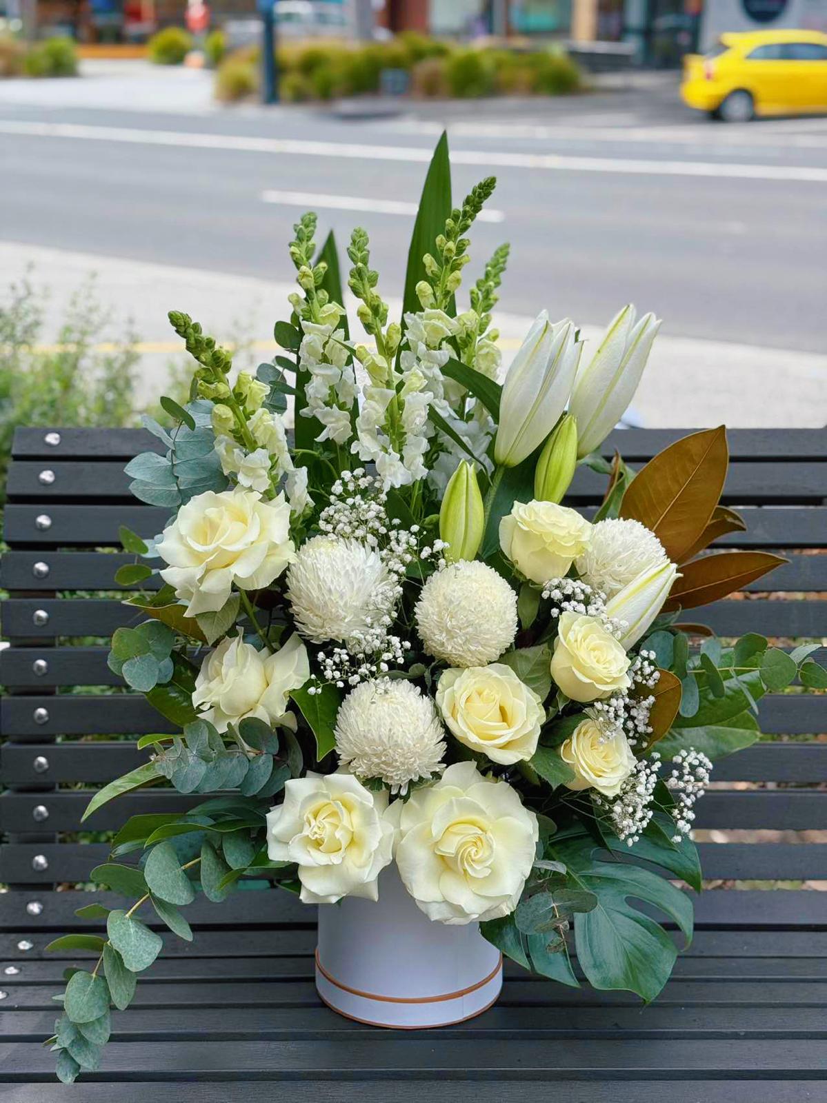 White Haven Box Arrangement